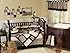 Animal print Safari Jungle Baby Boy or Girl Unisex Neutral Bedding 9pc Crib Set