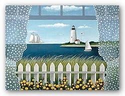 Cape Ann by Lowell Herrero 7"x5" Art Print Poster
