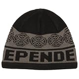 Independent Woven Crosses Skateboard Beanie - Black