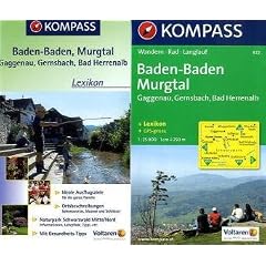 Baden-Baden, Murgtal: Wander-, Rad- und Langlaufkarte. Gaggenau - Gernsbach - Bad Herrenalb. 1:25.000. GPS-genau