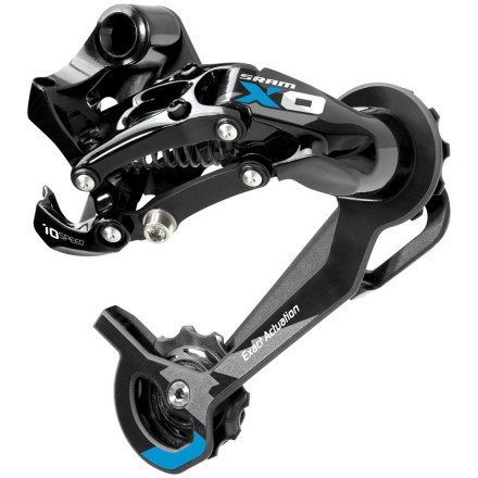SRAM X.0 10-Speed Rear Derailleur Long Cage (Blue)