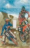 Motor Sports Decorative Switchplate Cover