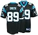 Steve Smith Black Reebok NFL Premier Carolina Panthers Jersey - Medium