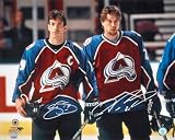 Joe Sakic and Peter Forsberg Colorado Avalanche Autographed 16x20 Photograph