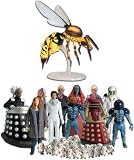 Doctor Who Collect & Build Series 4 Action Figure Set of 12 with Build Vespiform + 25 Adipose