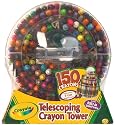 Crayola Telescoping Crayon Tower-150/Pkg