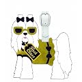 Maltese Dog Luggage Tag / Pet Carrier Tag