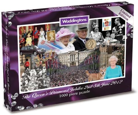 Waddingtons Diamond Jubilee Jigsaw Puzzle (1000 Pieces) - Limited Edition by Diamond Jubilee