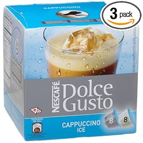 Nescafe Dolce Gusto Cappuccino Ice, 8-Servings (Pack of 3)