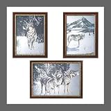 Review   / Winter Wolves Mirror Set New