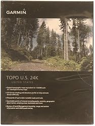 GARMIN 010-C0948-00 US TOPO 24K MAP WSH & ORG