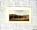 C1850-C1930 Colour Print View Vale Dorking Trees Hills