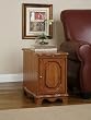 "Nostalgic Oak" Magazine Cabinet Table By Powell Furniture
