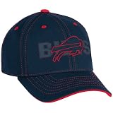 NFL Boy's End Zone Youth Structured Adjustable Hat - NE08B (Buffalo Bills, Youth 4-7)