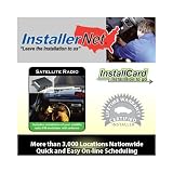 InstallerNet Satellite Radio with FM Mod InstallCard