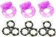 Stay Hard Cock Rings and Vibrating Cock Rings (Pack of 12)