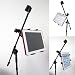 ChargerCity Microphone Stand Tablet Mount with 360° Swivel Adjustment Holder for New Apple iPad iPad 2 3 Amazon Kindle Fire BN Nook Color Samsung Galaxy Tab & other 7" to 10" Music Tablets