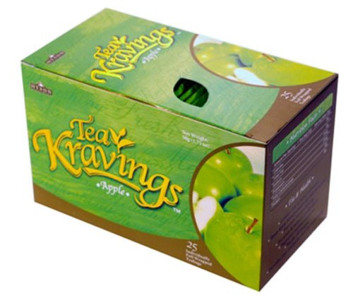 Hyson Tea Kravings Apple, 1.75-Ounce Boxes (Pack of 6) by Hyson