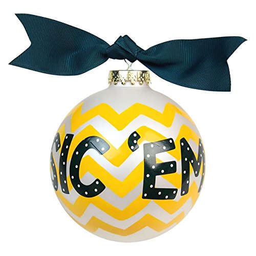Baylor Chevron Ornament Baylor Chevron Ornament