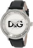 D&G Dolce & Gabbana Women’s DW0503 Prime Time D&G Stone Dial and Bezel Watch