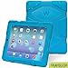 ipad 2/3/4 case,kidspr ipad case *NEW* *HOT* Super Protect[shockproof] [rainproof] [sandproof] with Built-in Screen Protector for Apple iPad 2/3/4,2015 new style for ipad 2/3/4 (blue)