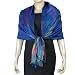 Handmade Designer Accessory Pure Silk Scarf Xmas Gift (psrf211) Image #6
