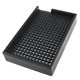 uxcell スクリュートレイ　ネジトレイ ねじ皿　プラスチック製ブラック　長寿命　ハードウェアの付属品　2.5mm-3.0mm　273個