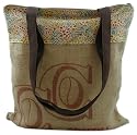 Recycled Coffe Shoulder Bag, Medium