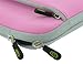 ASUS Eee PC 1005HA-PU1X-BK 10.1-Inch Netbook Neoprene Sleeve Case - (Inivisible Zipper Dual-Pocket Pink)