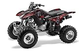 AMR Racing Honda TRX 400EX 1999-2007 ATV Quad Graphic Kit - Toxicity: Black w...