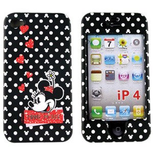 Disney Protector Case for iPhone 4, Minnie Mouse w/ Hearts