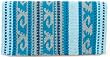 Mayatex Saddle Blanket - Wool Del Mar - Blue Ice and Turquoise