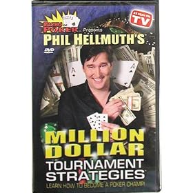 DVD - Phil Hellmuth's Million Dollar Tournament Strategies - Casino Supplies /> DVDs” /></a></p>
<p>      Have you ever dreamed of becoming a poker champion?Nine time World Champion Phil Hellmuth Jr. has won more money playing poker tournaments than anyone in the world! Now for the first time ever, Phil Hellmuth’s Million Dollar Tournament Str <a href=