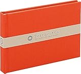 ナカバヤシ Terracotta (テラコッタ) ブック式フリーアルバム/L判1段/レッド TER-L1B-110-R