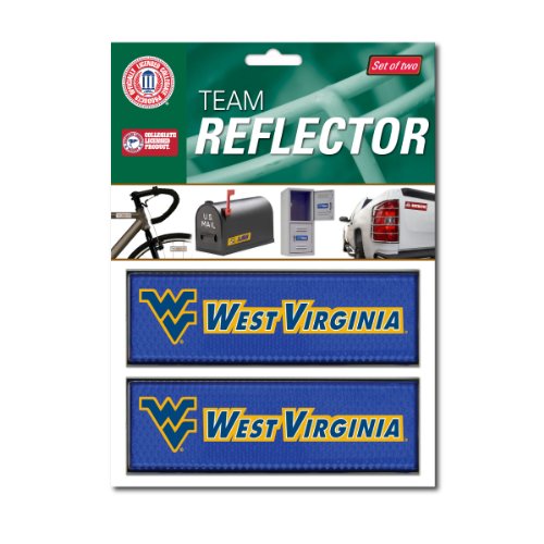 West Virginia University Mountaineers NCAA College Sports Team Reflectors Car Truck Motorcycle Graphic Logo Decal Sticker Emblem
