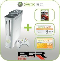 Xbox 360 Premium Console w/Project Gotham Racing 3, 1250 Points Card & 3 Months Live Gold