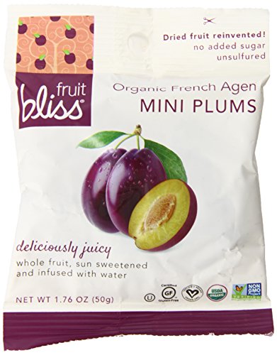 Fruit bliss Soft dried plums 6oz/170g nogmo (736211803696)