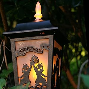 【クリックで詳細表示】【ディズニー】 シルエット ソーラーライト チップ＆デール【Disneyzone】