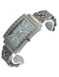 Sinceda Watch Black Classic Roman Figures Series Womens Bangle Wrist Watches