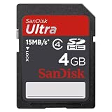 Produkt-Bild: SanDisk Secure Digital (SD) SpeicherkarteHC 4 GB ULTRA (original Handelsverpackung)