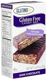 Glutino Gluten Free Candy Bars Dark Chocolate, 5-Count Bars (Pack of 4)