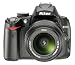 Nikon D5000 SLR-Digitalkamera (12 Megapixel, Live-View, HD-Videofunktion) Kit inkl. 18-55II 1:3,5-5,6G Objektiv