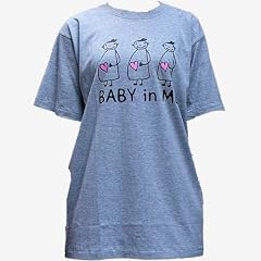 BABY in MEマタニTシャツ　トップグレイ