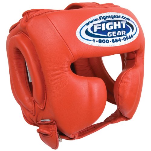 Ringside Fightgear Master's Competition Headgear (Red, Medium) On Sale