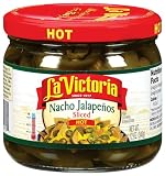 La Victoria Sliced Hot Nacho Jalapenos, 12-Ounce (Pack of 6)