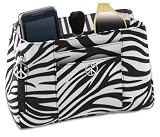 Zebra Print Handbag Organizer