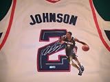 JOE Johnson Signed Autographed Jersey Atlanta Hawks Coa Authentic Certified Coa