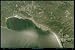 Avila & Pismo Beach, California in High Resolution from space satellite map/print pos...