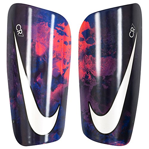 Nike CR7 Mercurial Lite Soccer Shin Guards (Lava Glow)