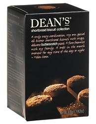Dean's Butterscotch Shortbread Cookies, 4.2-Ounce Boxes (Pack of 8)